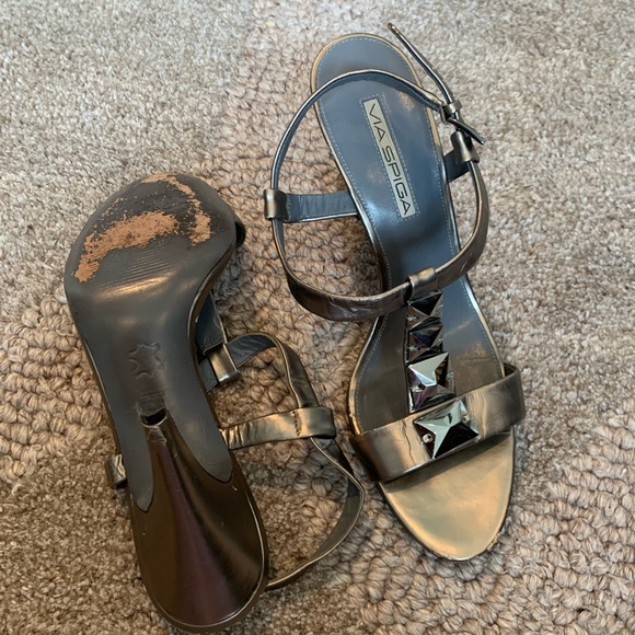 Via Spiga Metallic sandals - Picture 4 of 7